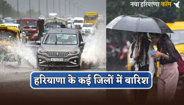 Weather Update: हरियाणा के कई जिलों में बारिश, गर्मी से मिली राहत; IMD ने येलो अलर्ट किया जारी