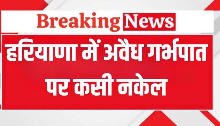 Haryana News: हरियाणा में अवैध गर्भपात पर कसी नकेल, 17 एफआईआर दर्ज, 13 सेंटर किये सील