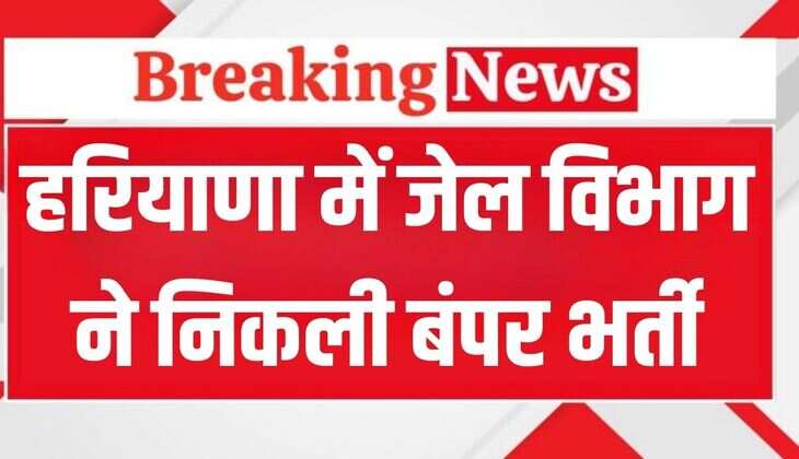 Haryana Jail Vibhag Vacancy 2025: हरियाणा में जेल विभाग ने निकली बंपर भर्ती, इतनी मिलेगी सैलरी, ऐसे तुरंत लगेगी नौकरी