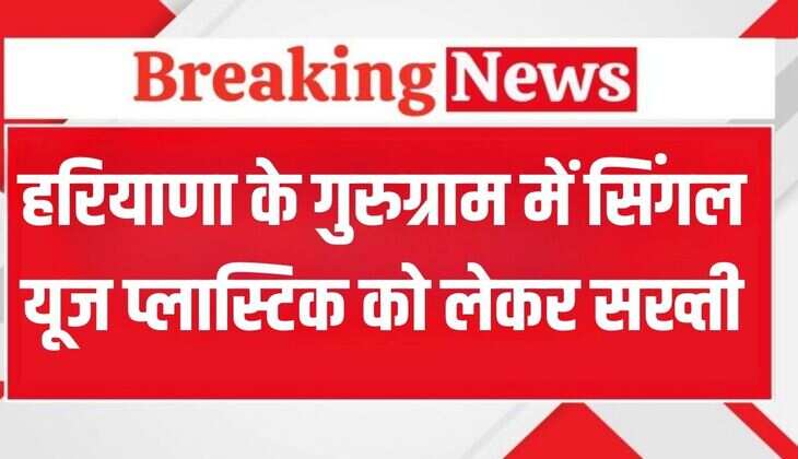 Haryana News: हरियाणा के गुरुग्राम में सिंगल यूज प्लास्टिक को लेकर सख्ती, मंत्री ने अधिकारियों को दिये ये निर्देश