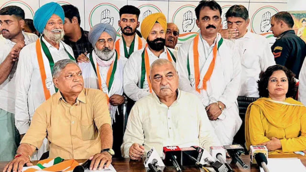 हरियाणा में निकाय चुनाव की तैयारी: कांग्रेस ने 22 जिलों में इंचार्ज किए नियुक्त, देखें पूरी लिस्ट