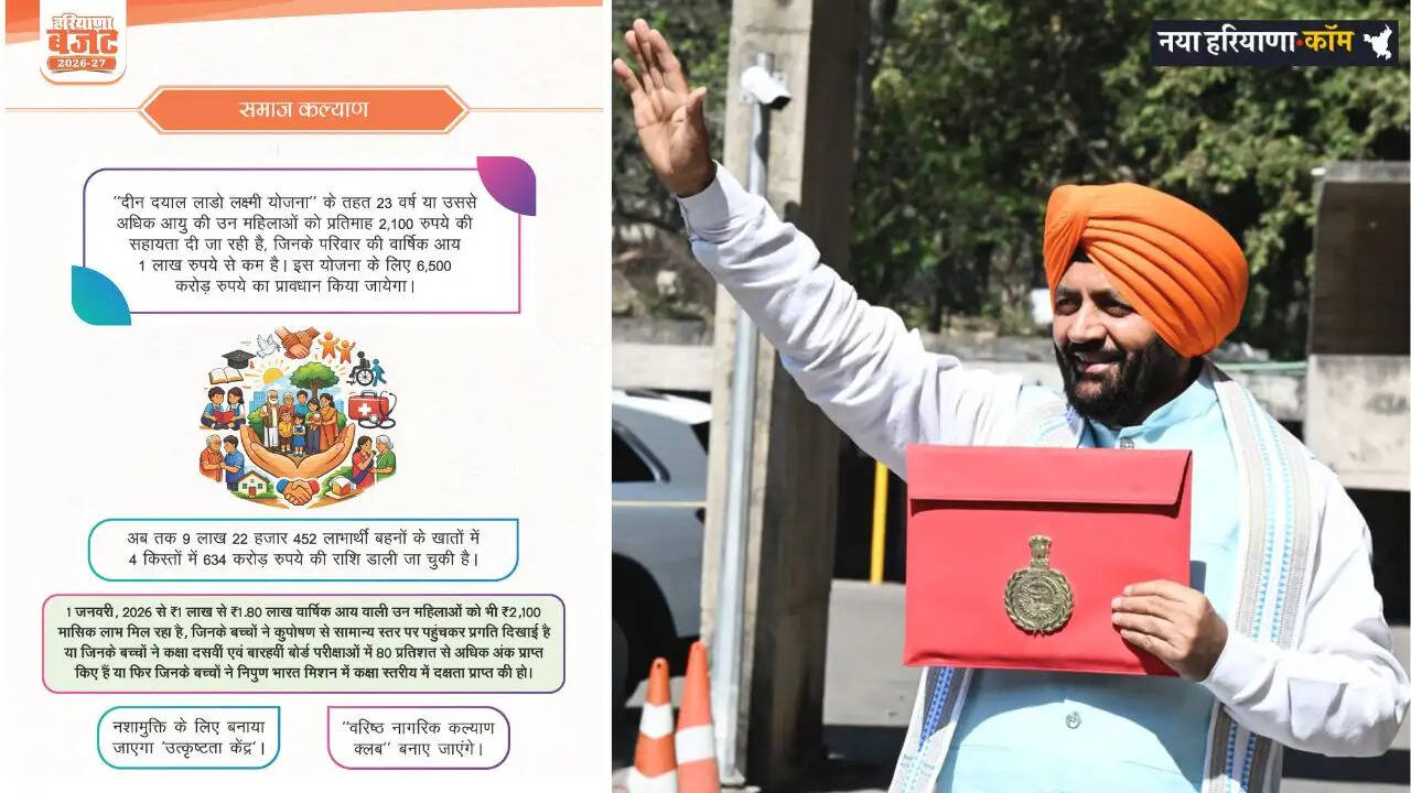 Lado Luxmy Yojana: हरियाणा में महिलाओं के लिए खुशखबरी, अब 1.80 लाख की वार्षिक आय पर भी मिलेगा योजना का लाभ&nbsp;