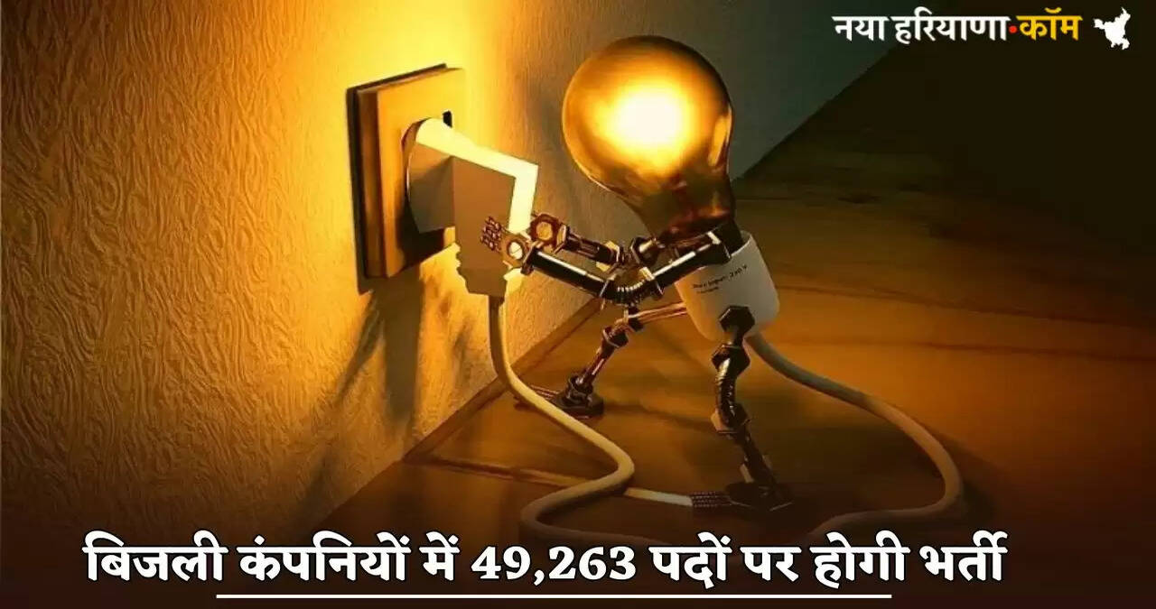 There will be recruitment for 49,263 posts in power companies