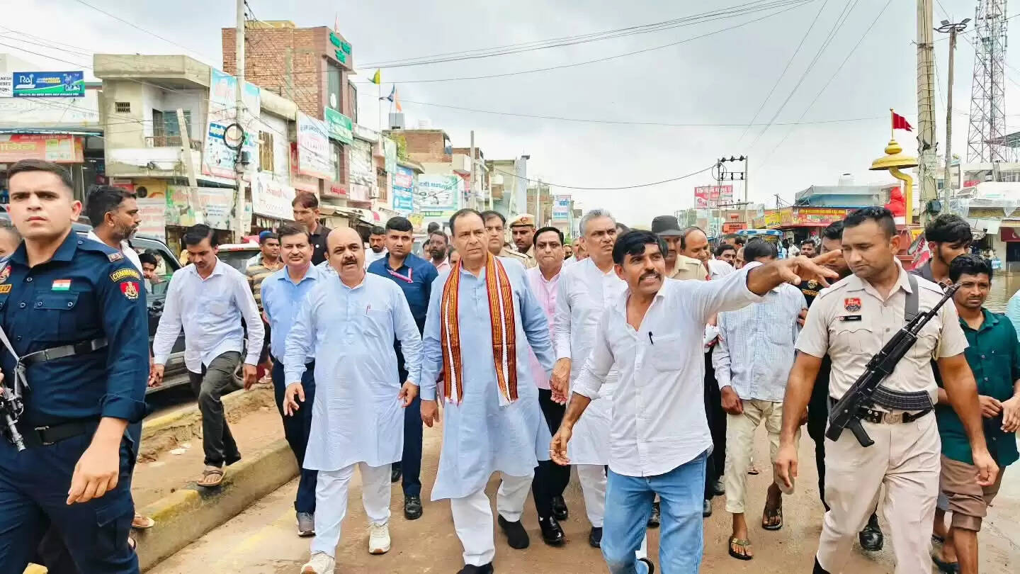 BJP State President Mohan Badoli visited Bhuna