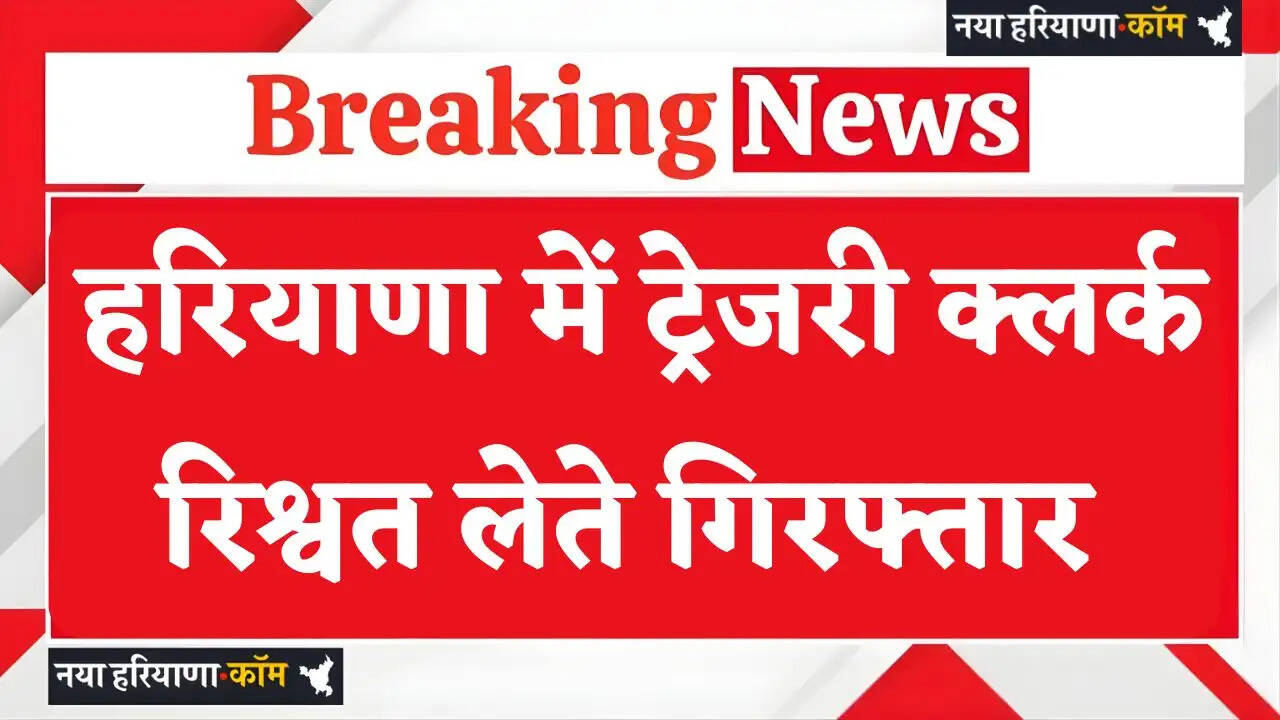 Haryana: हरियाणा में ट्रेजरी क्लर्क रिश्वत लेते गिरफ्तार, ACB की भ्रष्टाचार के खिलाफ बड़ी कार्रवाई