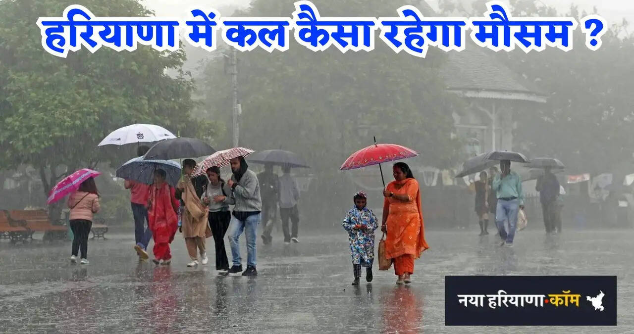 &nbsp;Weather Forecast: हरियाणा के कई जिलों में हुई झमाझम बारिश, देखें कल कैसा रहेगा मौसम ?&nbsp;
