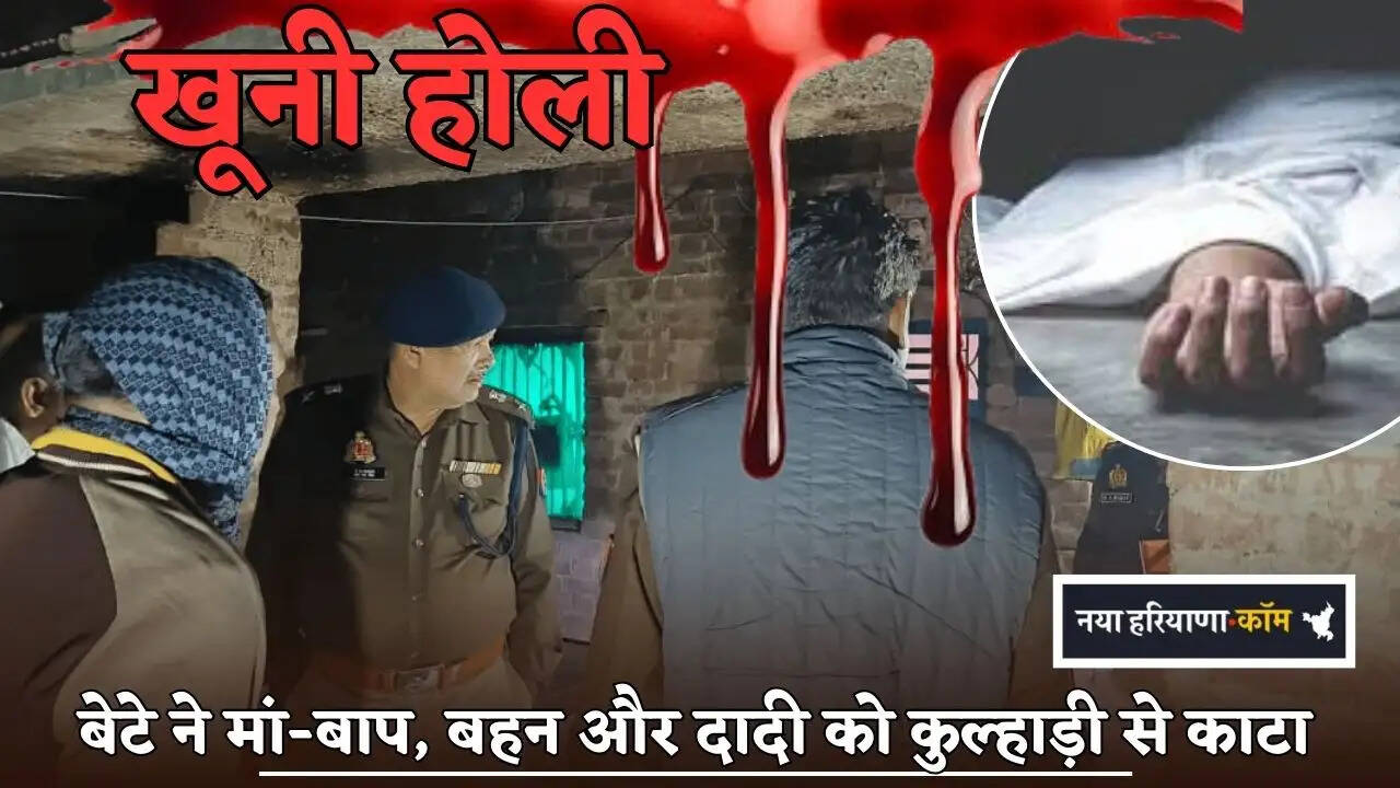 Son hacks parents, sister and grandmother with an axe