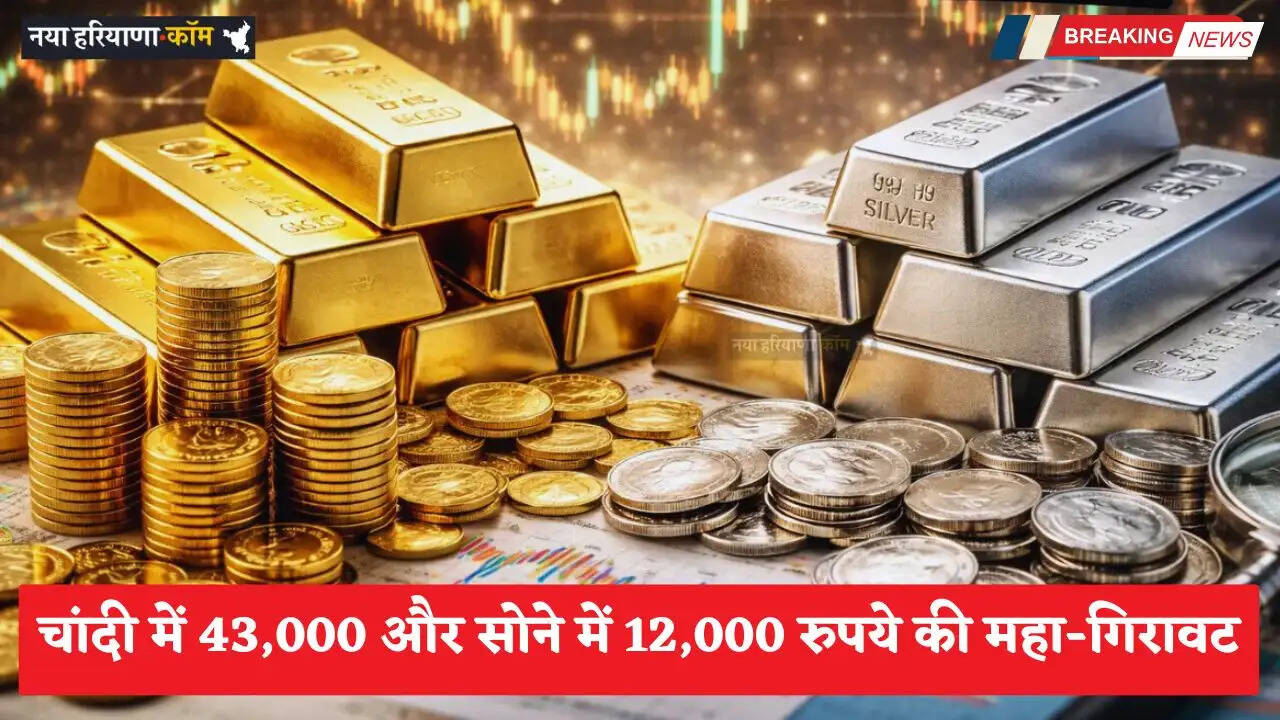 Gold-Silver Price: चांदी में 43,000 और सोने में 12,000 रुपये की महा-गिरावट, जाने युद्ध के बीच भी आखिर क्यों टूट रहा भाव?