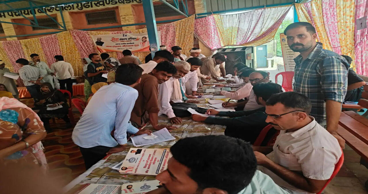 &nbsp;बीरूवाला गुढ़ा व जगमालवाली में खंड स्तरीय विशेष शिविर आयोजित