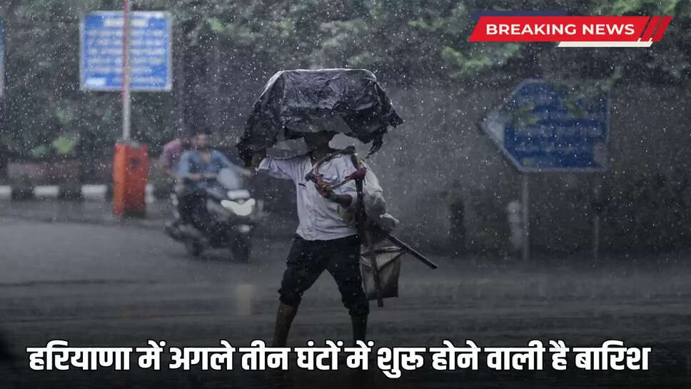 There will be heavy rain in these districts of Haryana in the next three hours