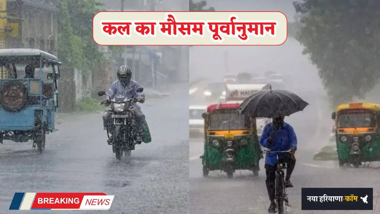 Kal Ka Mousam: यूपी-हरियाणा समेत इन राज्यों में बारिश का अलर्ट, देखें कल का मौसम पूर्वानुमान&nbsp;
