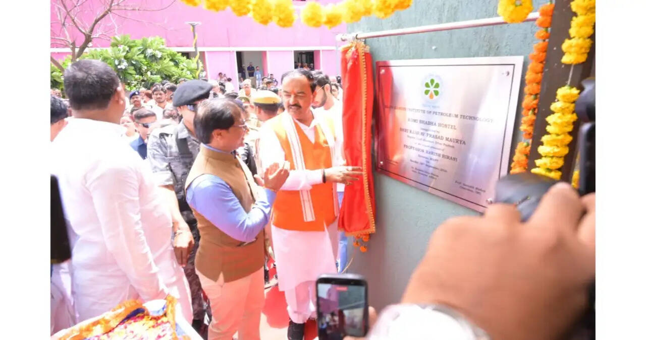 Hon'ble Deputy Chief Minister Shri Keshav Prasad Maurya Inaugurates Three Newly Constructed Hostels at RGIPT