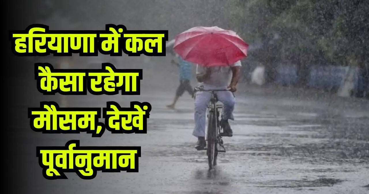&nbsp;Kal Ka Mausam: हरियाणा में कल कैसा रहेगा मौसम, देखें मौसम पूर्वानुमान