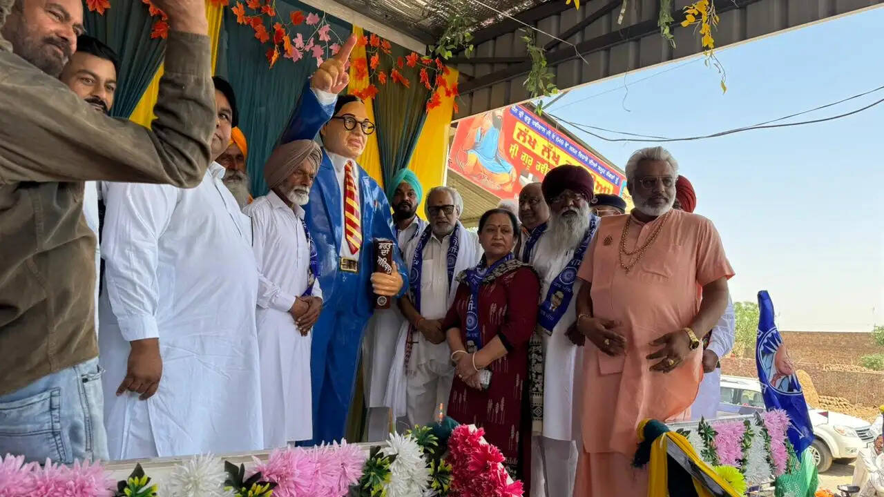 रोड़ी में डॉ. भीमराव अंबेडकर जयंती पर भव्य कार्यक्रम, मूर्ति का हुआ अनावरण