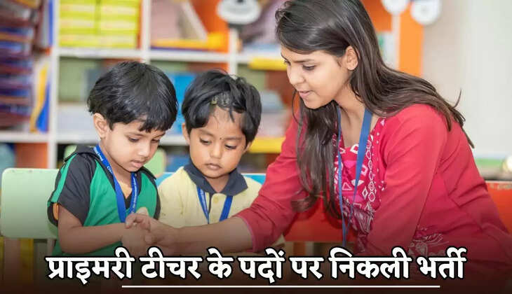 Recruitment for more than 1600 posts of Primary Teacher