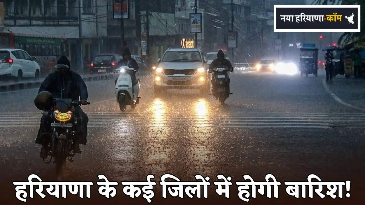 There will be rain in many districts of Haryana!