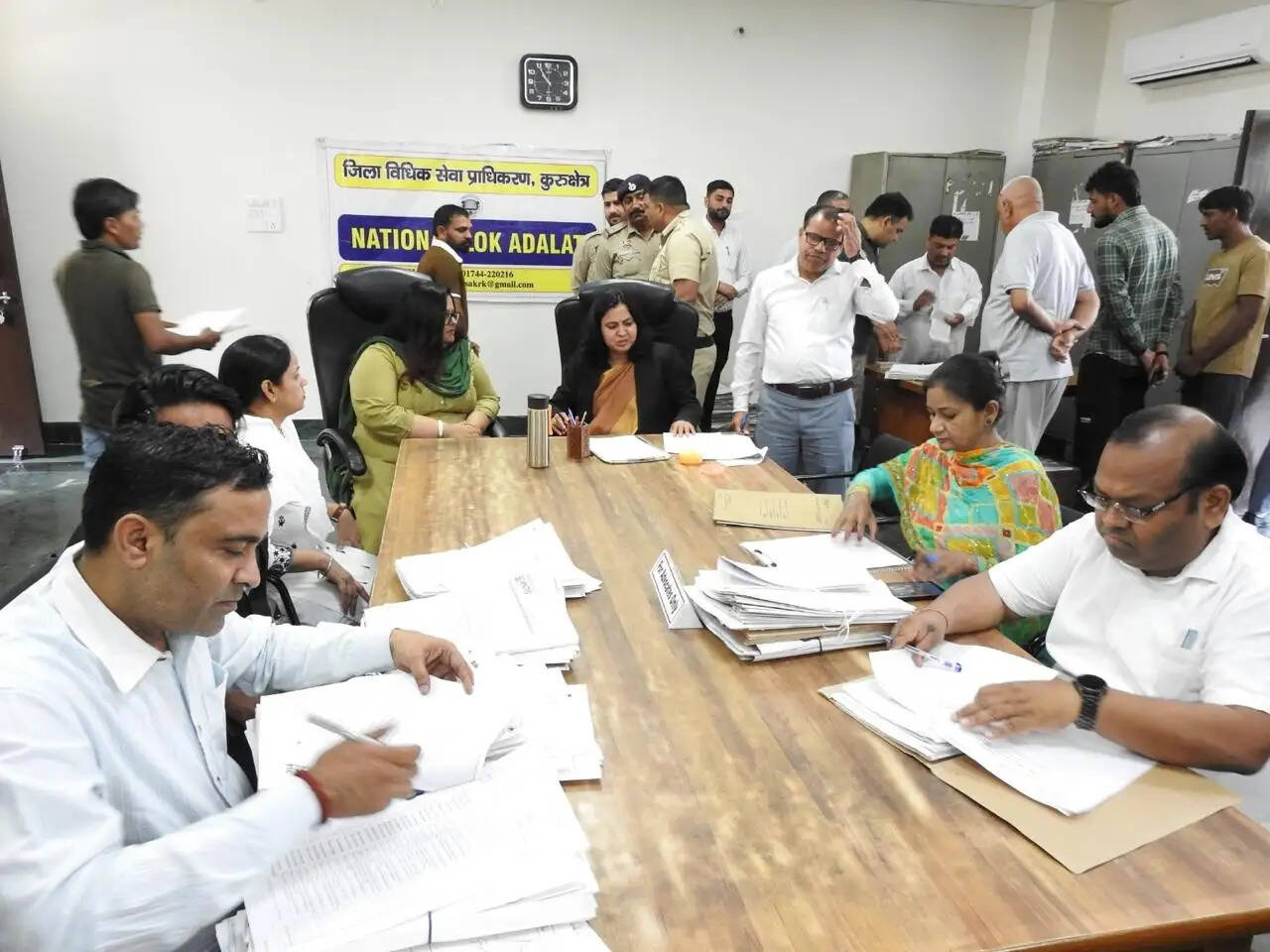 हरियाणा के सभी 22 जिलों और 38 उपमंडलों में सफलतापूर्वक लोक अदालत आयोजित