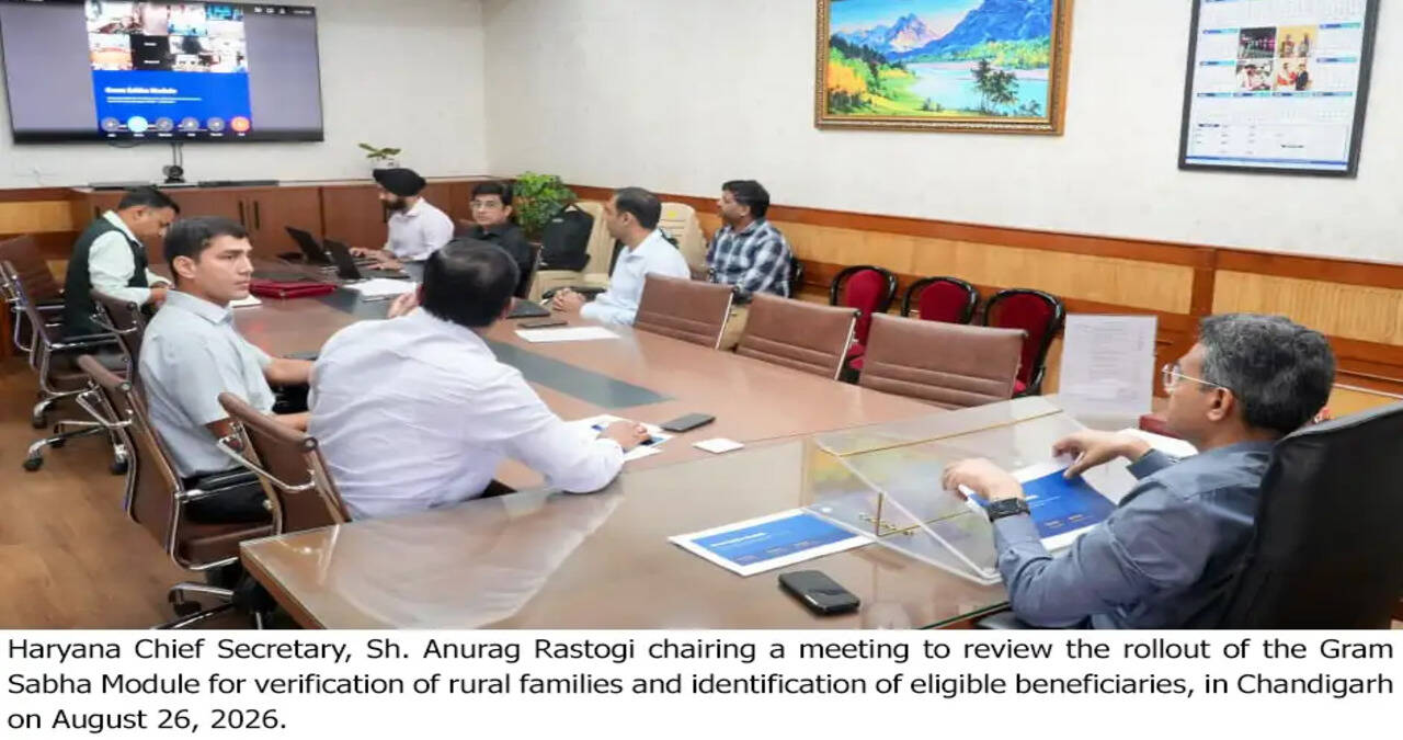 Gram Sabhas to lead transparent verification of welfare beneficiaries across Haryana*