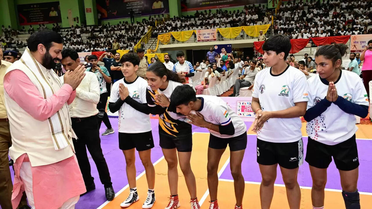 हरियाणा में हुआ छठे राज्य स्तरीय खेल महाकुंभ का भव्य आगाज़, 26 खेलों में प्रदेश के कुल 15,410 खिलाड़ी लेंगे भाग