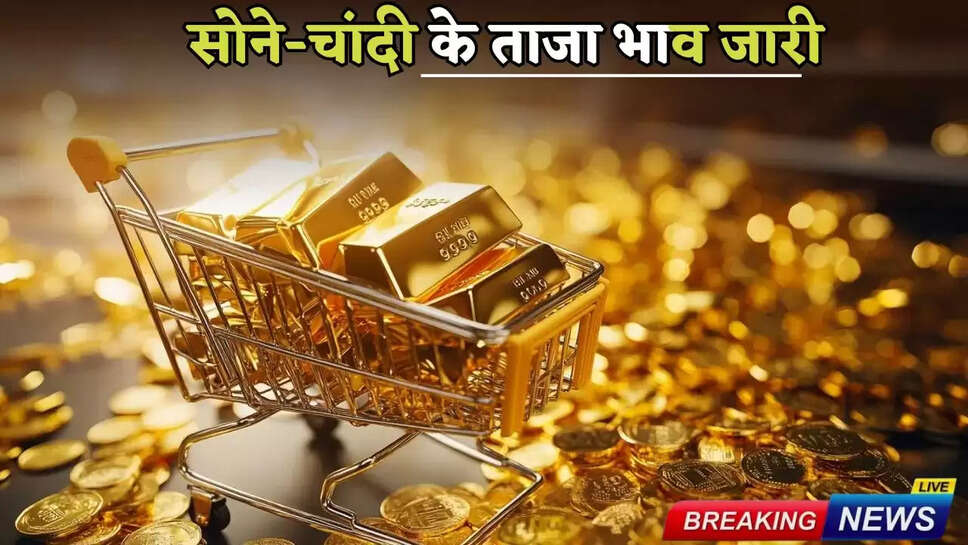 Latest gold and silver prices released
