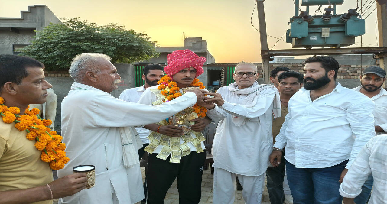 गाँव कुतुबपुर के नैतिक ने एशियाई गोल्ड मेडलिस्ट को हराकर जीता स्वर्ण पदक