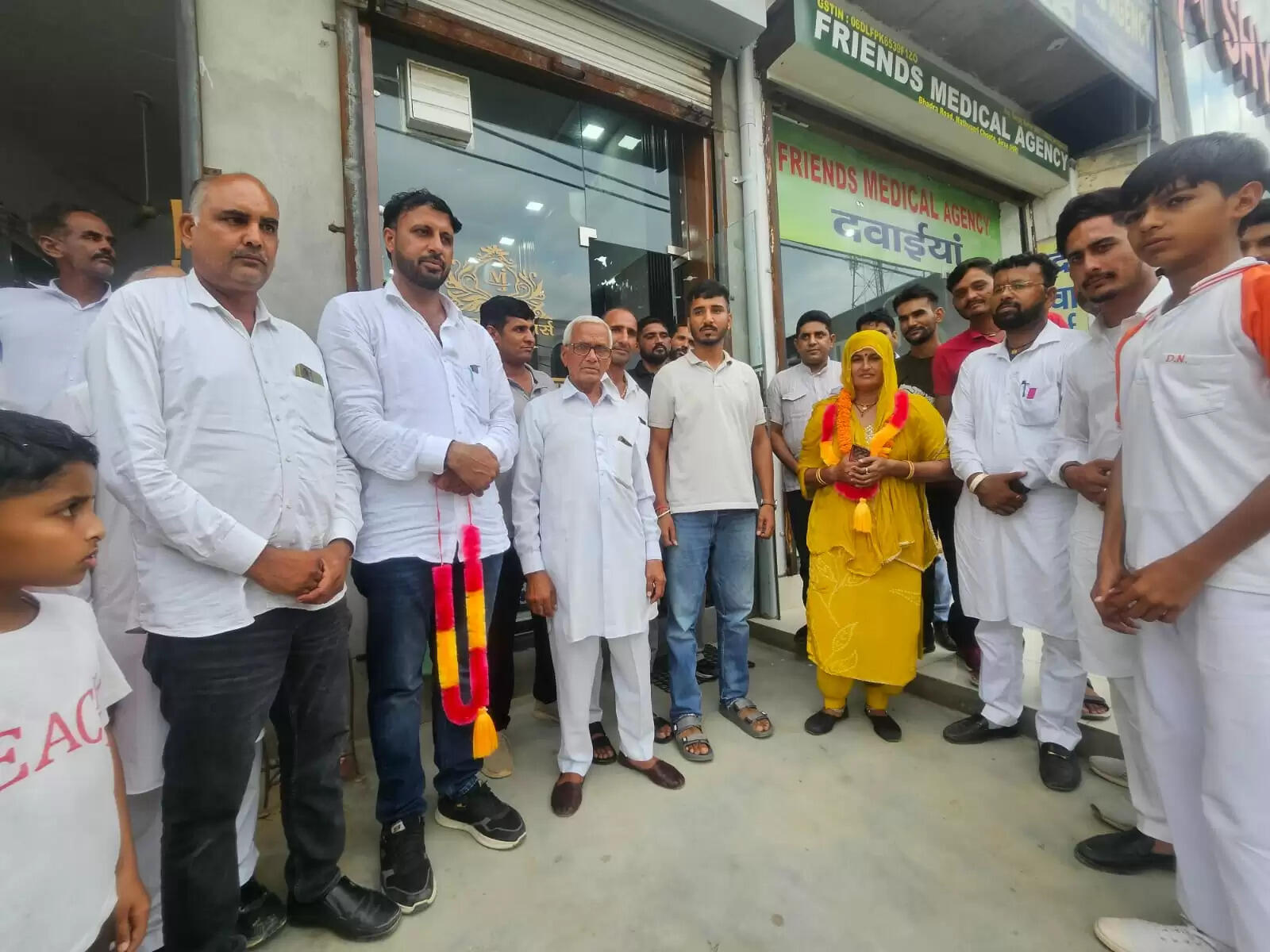  Seema Bishnoi won the election for the post of director of Vita Milk Plant Sirsa Zone No. 1