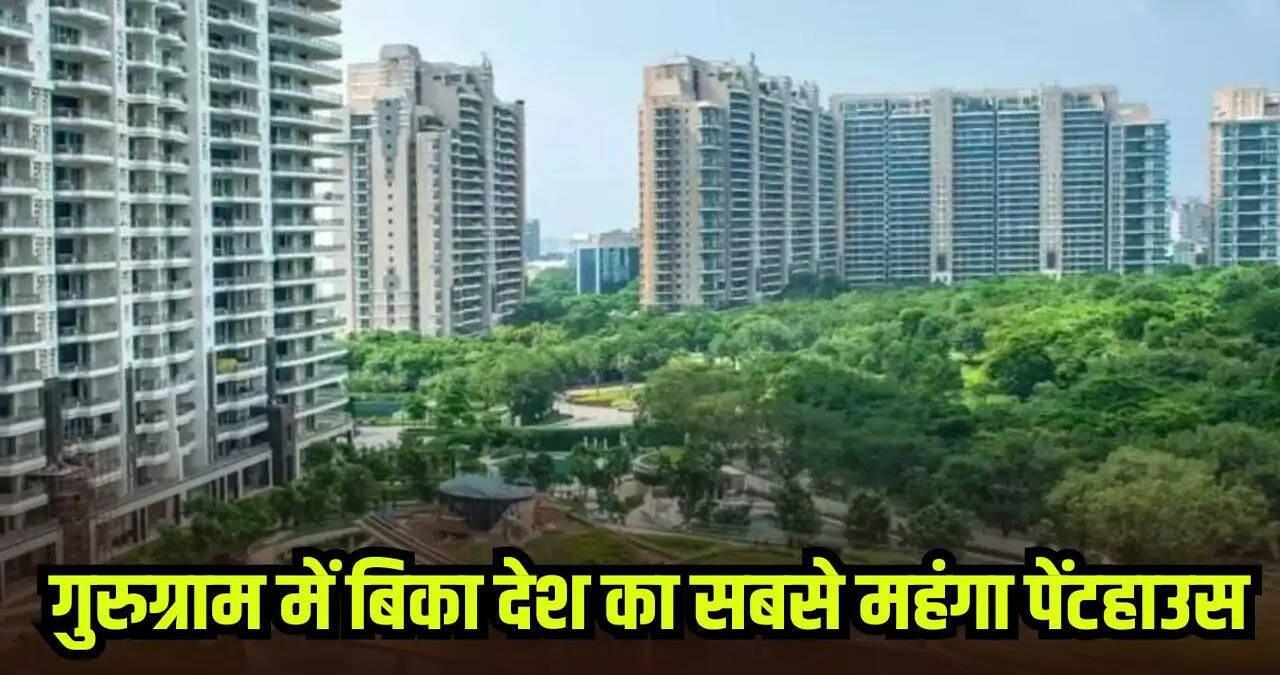 हरियाणा में देश की सबसे बड़ी अपार्टमेंट डील,&nbsp;271 करोड़ में बिका&nbsp;ये शानदार पेंटहाउस
