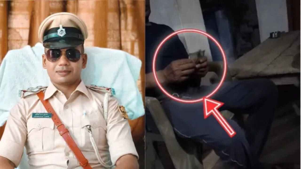 Bihar News: SHO के रिश्वत लेने का वीडियो वायरल, एसएसपी ने किया सस्पेंड