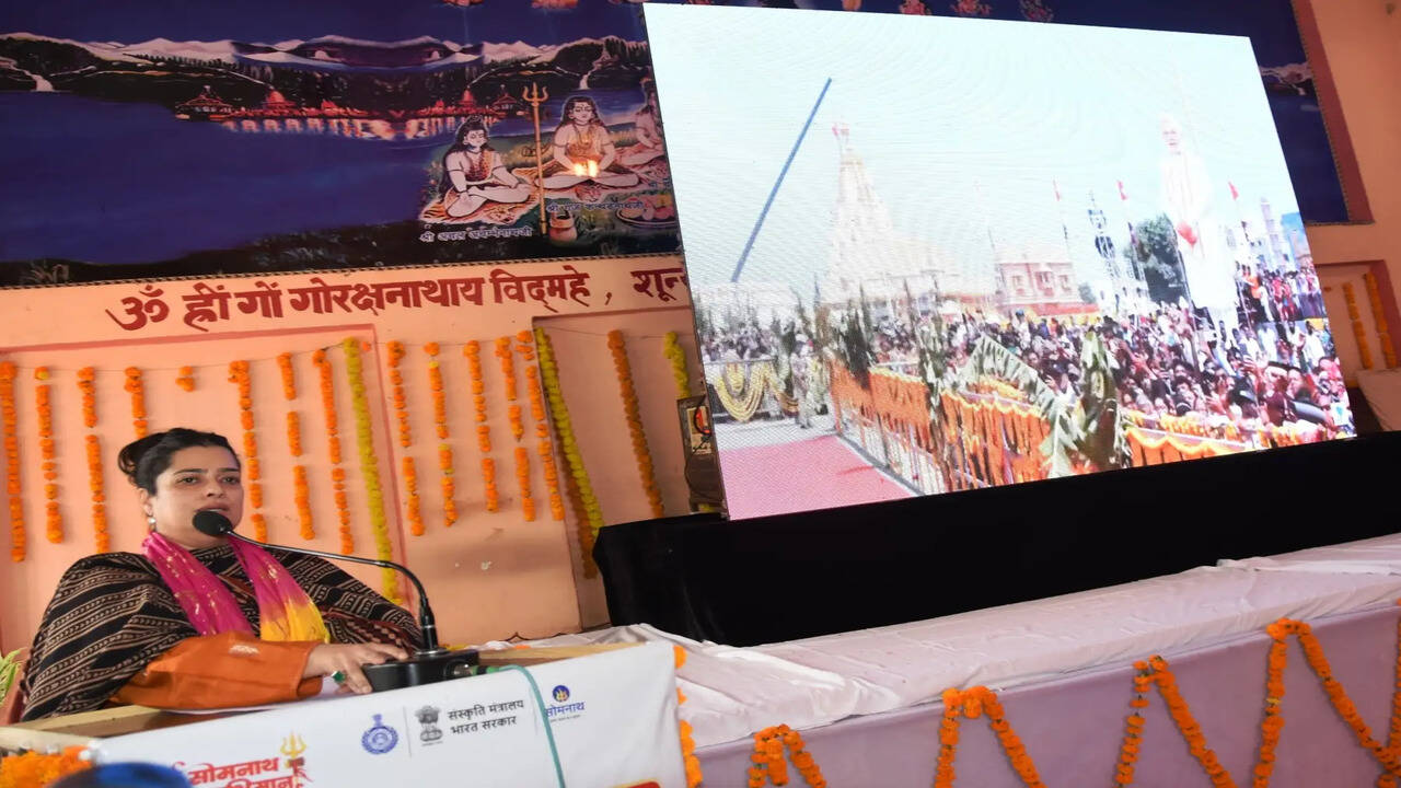 सोमनाथ मंदिर भारत की संस्कृति और स्वाभिमान का प्रतीक: श्रुति चौधरी