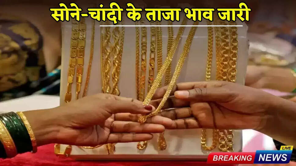 Latest gold and silver prices released
