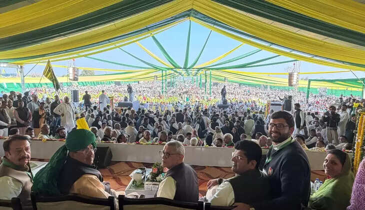 हरियाणा मेंं जेजेपी का शक्ति प्रदर्शन, भारी भीड़ जुटाकर दिखाई ताकत, सरकार पर बरसे दुष्यंत चौटाला