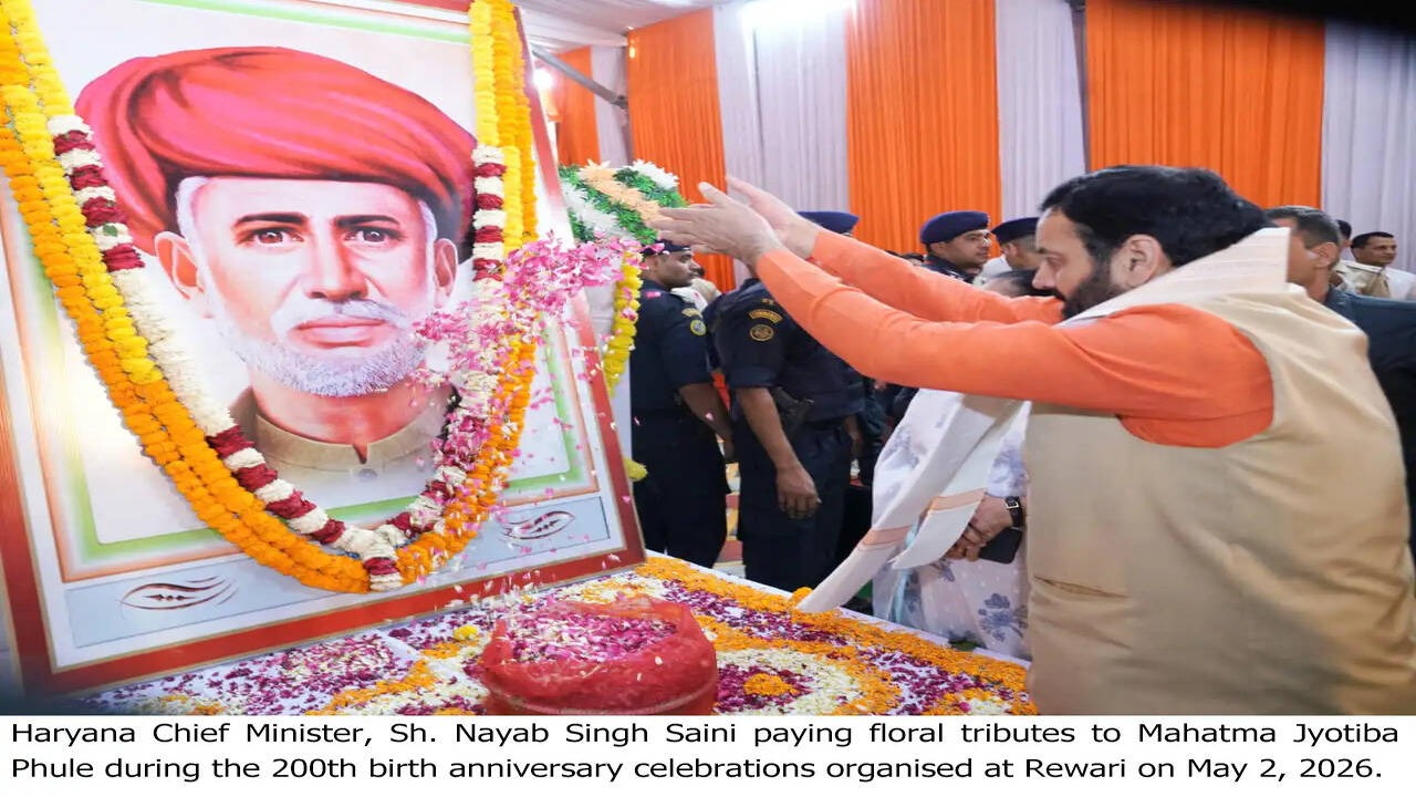 Mahatma Jyotiba Phule Spread the Light of Education and Showed a New Path to Society: CM Nayab Singh Saini