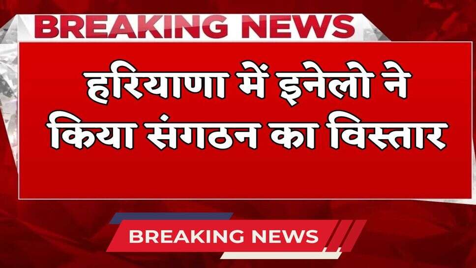 Haryana News: INLD expanded its organization in Haryana, list of newly appointed block presidents and coordinators of youth wing released