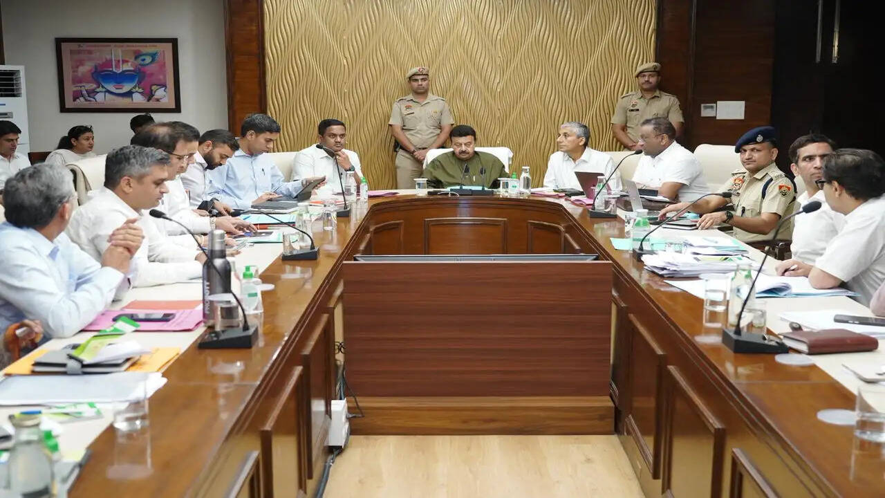 High-level review meeting on pollution control and waste management held in Gurugram under the chairmanship of Environment Minister Rao Narbir Singh