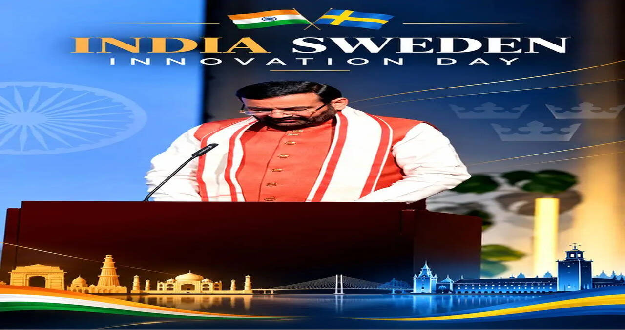 CM Nayab Singh Saini Attends India-Sweden Innovation Day 2026 in Sweden as Chief Guest