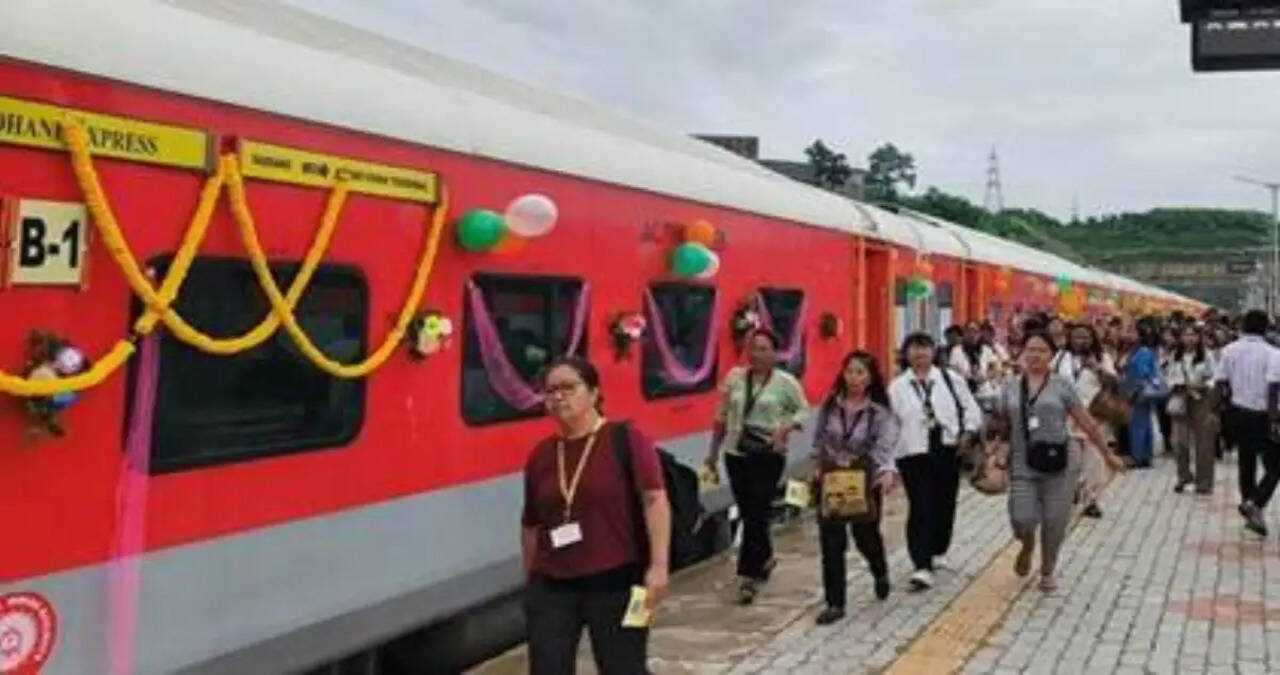 One Year of Mizoram&rsquo;s Railway Lifeline, 50-Km Rail Network Transforms Connectivity
