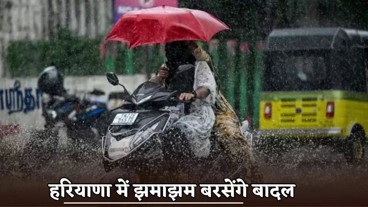 Heavy rains are expected in Haryana.