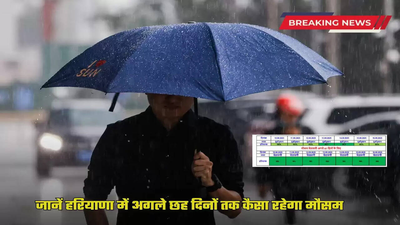 haryana weather Update