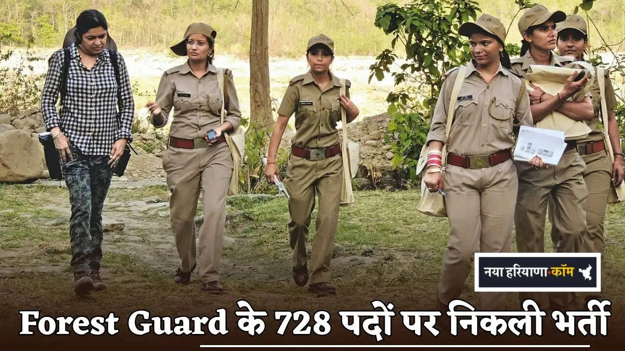Recruitment for 728 Forest Guard posts
