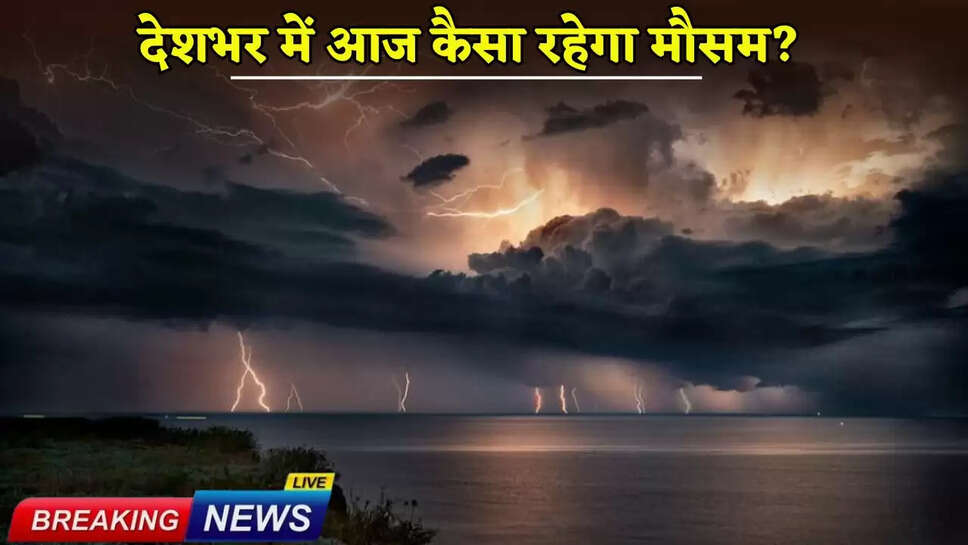 How will the weather be across the country today?