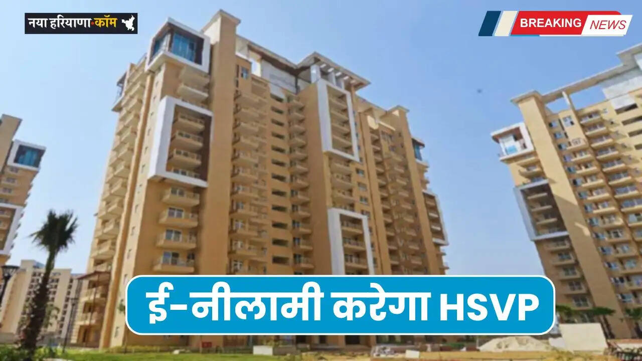 Haryana: आवासीय, व्यावसायिक, संस्थागत संपत्तियों और बहु-मंजिला अपार्टमेंट की ई-नीलामी करेगा HSVP, देखें पूरा शेड्यूल