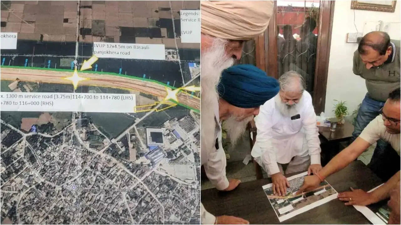 अम्बाला रिंग रोड से गांव पंजोखरा साहिब आना - जाना होगा आसान,&nbsp;गांव में तीन अंडरपास और डेढ़ किलोमीटर लंबी सर्विस लेन बनेगी : ऊर्जा मंत्री अनिल विज