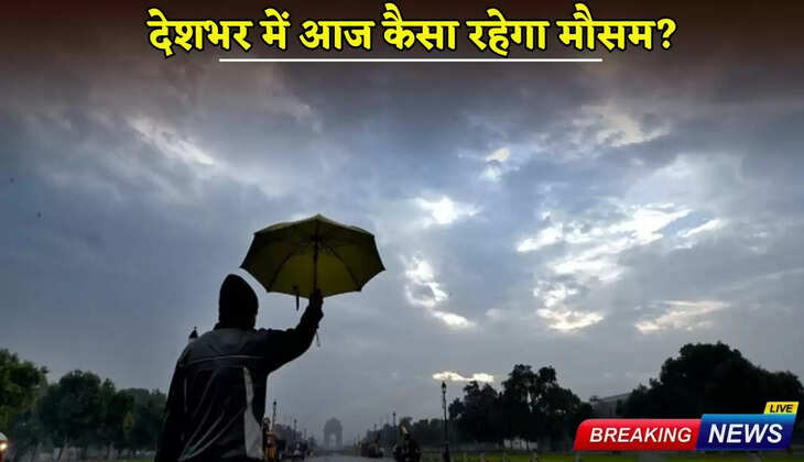 How will the weather be across the country today?