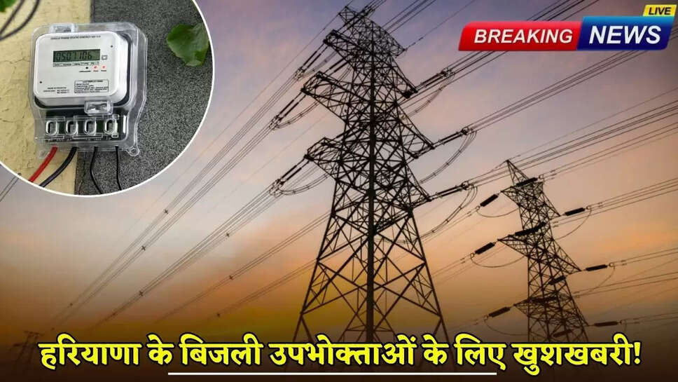 Good news for electricity consumers of Haryana!