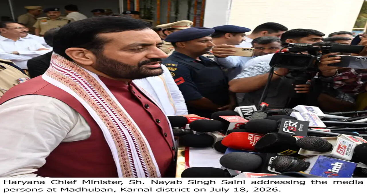 CM Nayab Singh Saini Pays Tribute to Late Gurnam Singh Gurjar, Says His Demise an Irreparable Loss to Party Organisation and Society