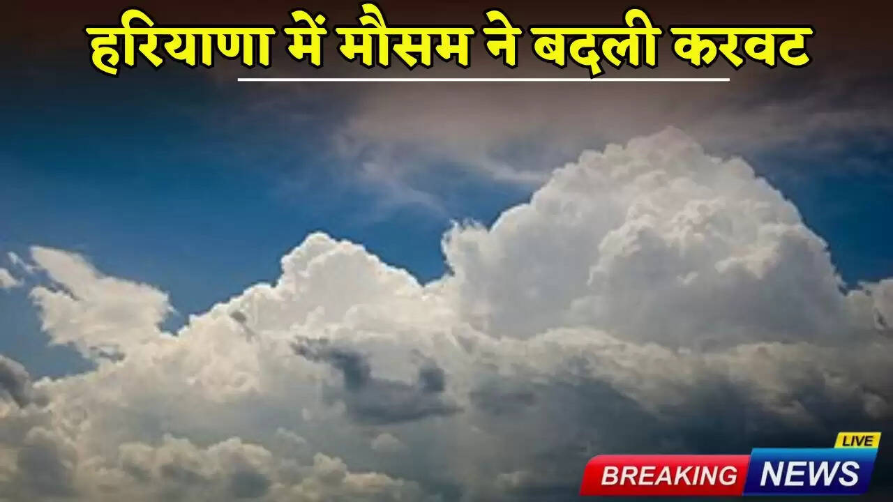 Weather changes in Haryana
