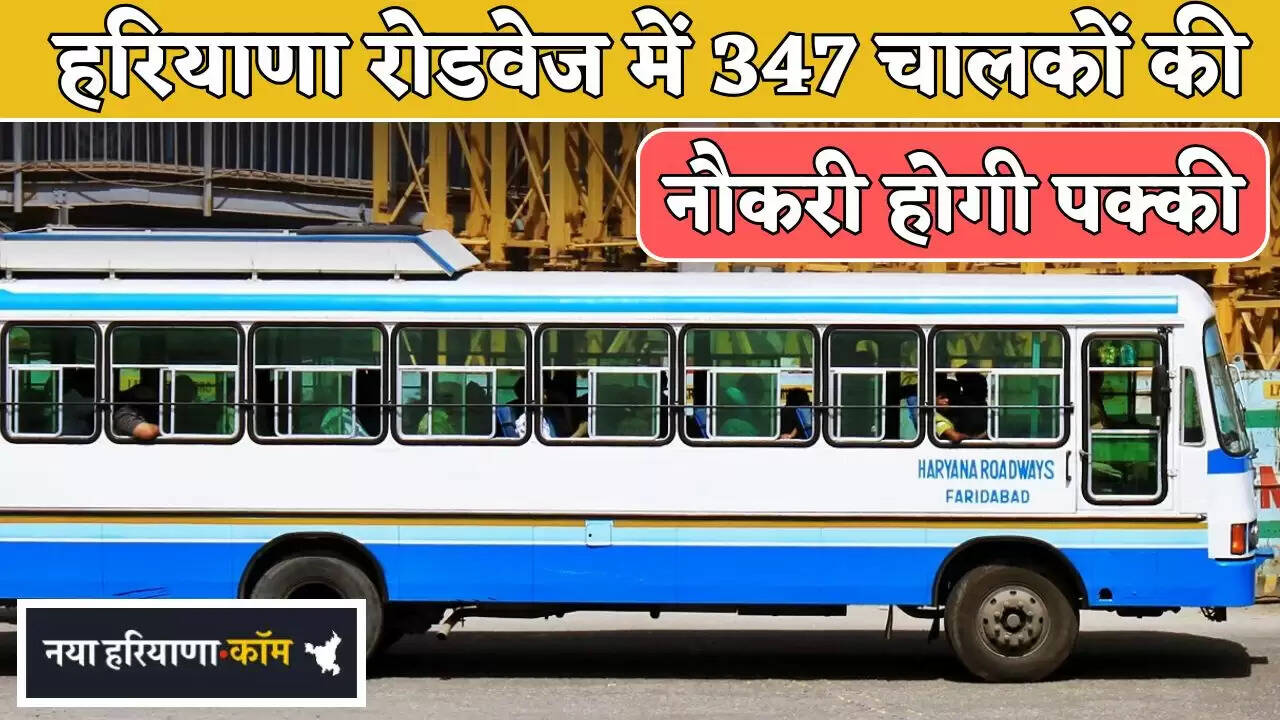 347 drivers will get permanent jobs in Haryana Roadways