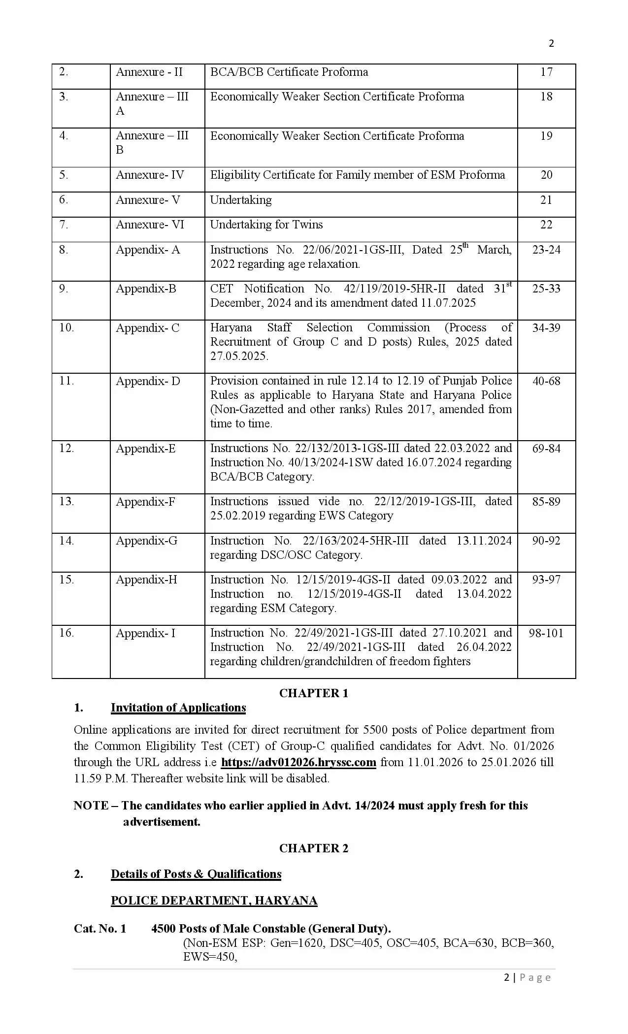 Haryana Police Jobs: हरियाणा में पुलिस की बड़ी भर्ती, नये साल पर बड़ी भर्ती का दिया तोहफा3