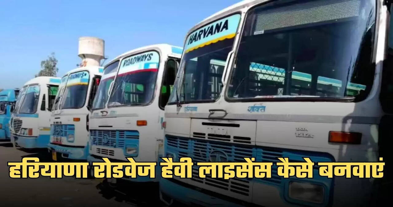 haryana roadways heavy license