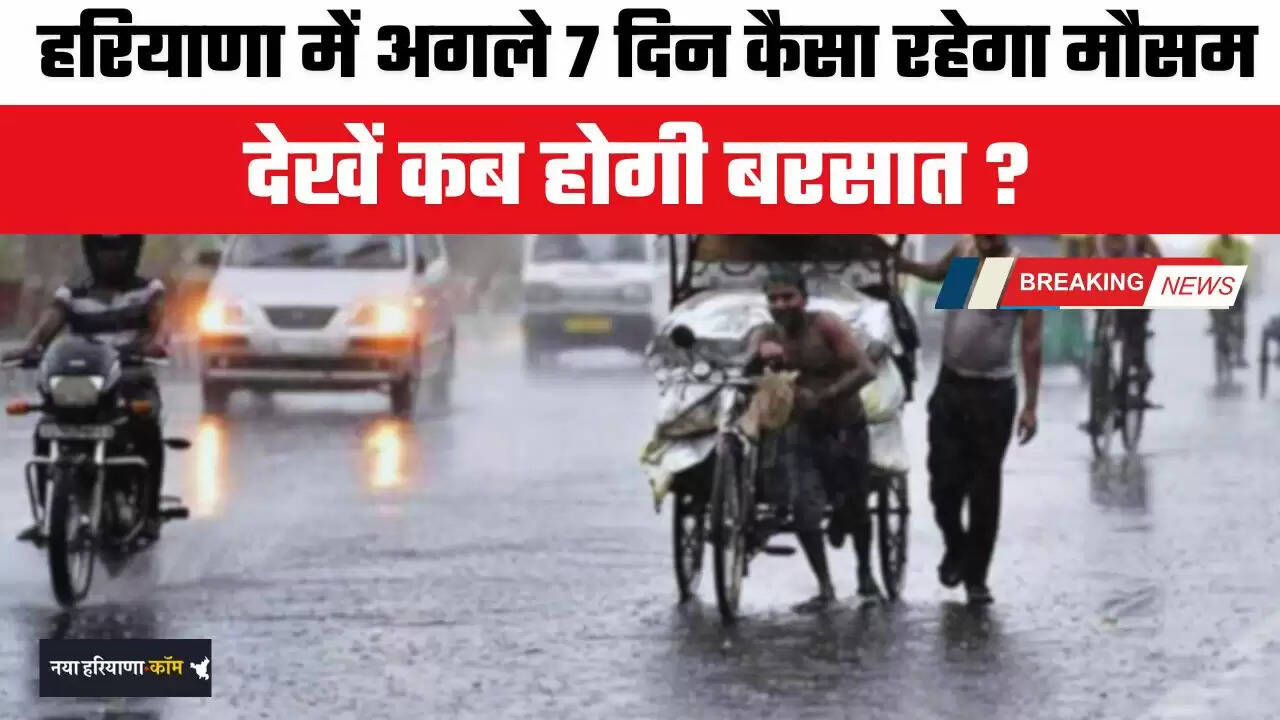 Haryana Weather: हरियाणा में अगले 7 दिन कैसा रहेगा मौसम, देखें कब होगी बरसात ?